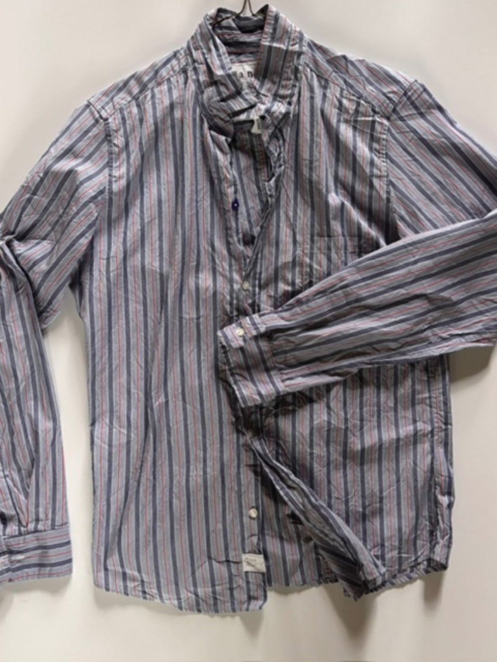 Frank and Eileen long sleeve striped shirt